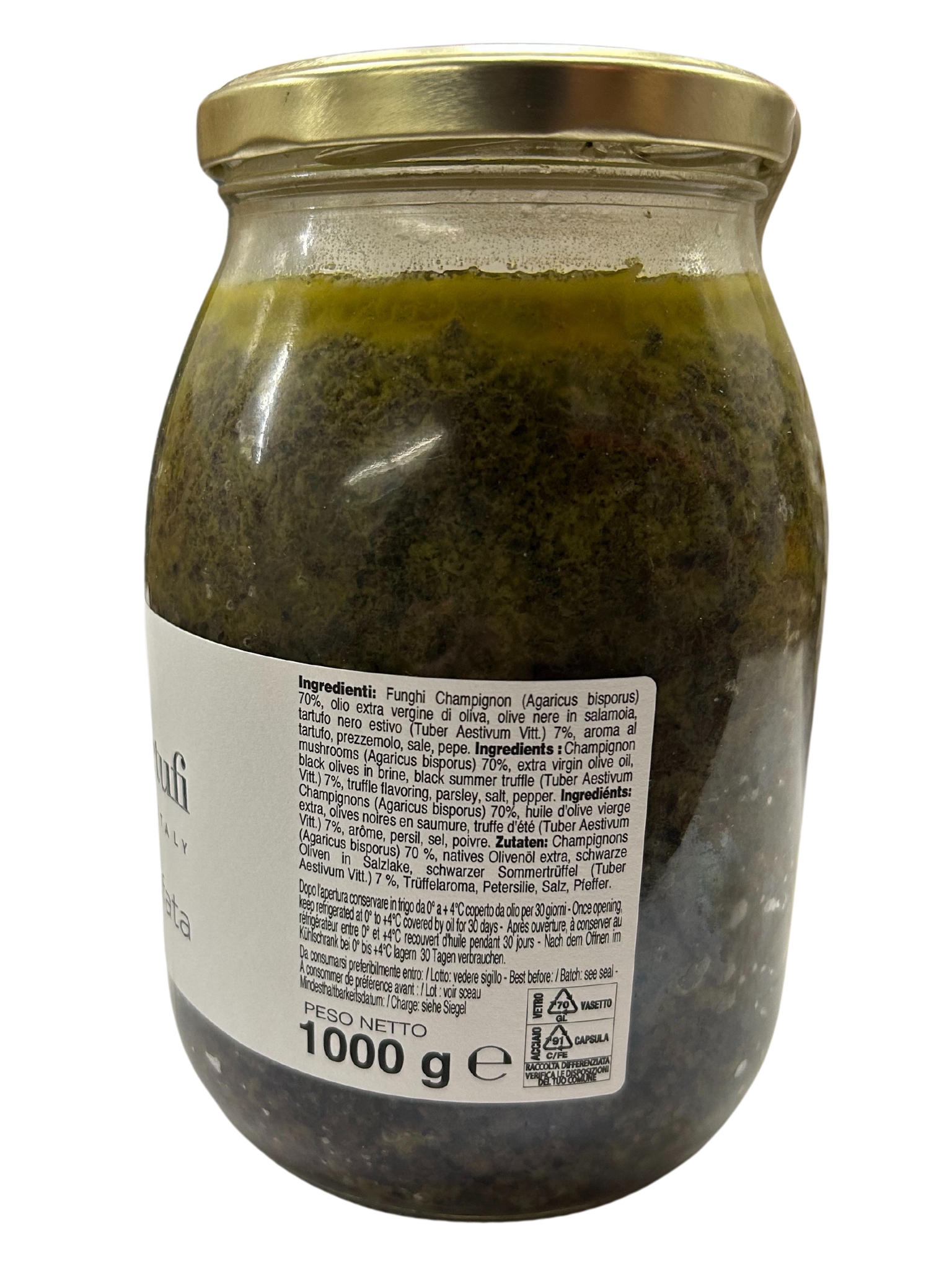SAUCE A LA TRUFFE D'ETE (7%) 1KG